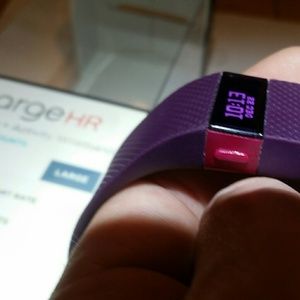 Fitbit Charge HR Large Plum